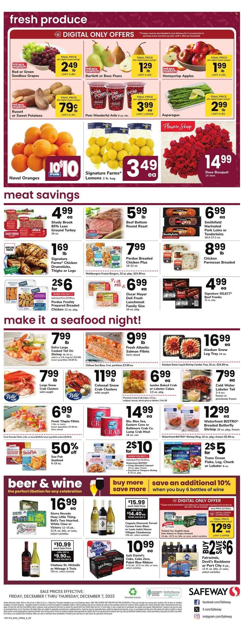Safeway ad - 12/01/2023 - 12/07/2023. Page 4
