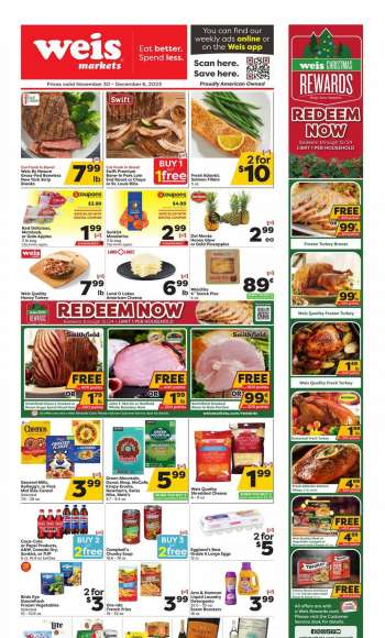 Weis Flyer - 11/30/2023 - 12/06/2023.