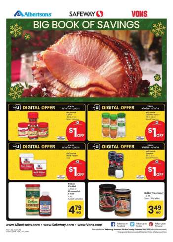 Vons Flyer - 11/29/2023 - 12/26/2023.