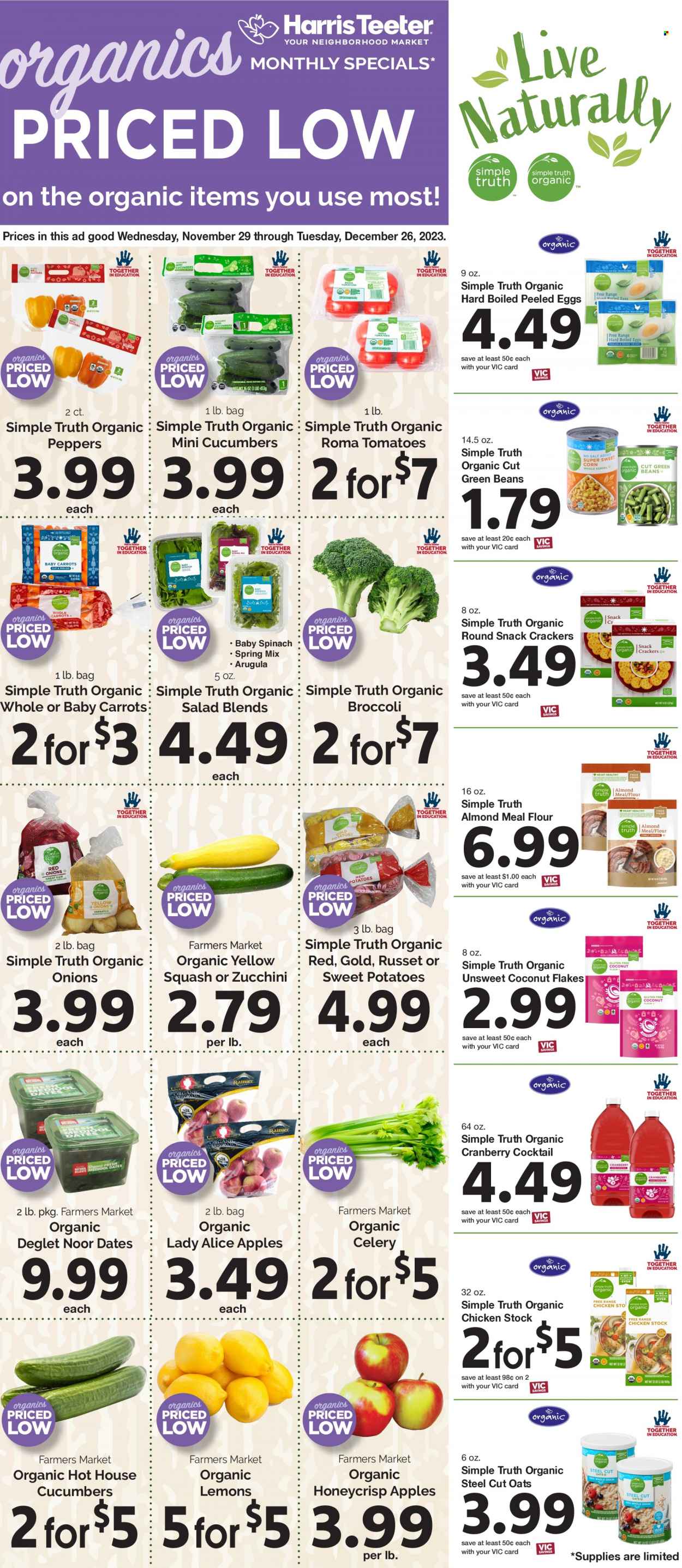 Harris Teeter ad - 11/29/2023 - 12/26/2023. Page 1