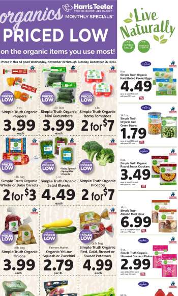 Harris Teeter Flyer - 11/29/2023 - 12/26/2023.