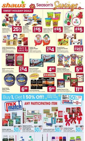 Shaw’s Flyer - 12/01/2023 - 12/07/2023.