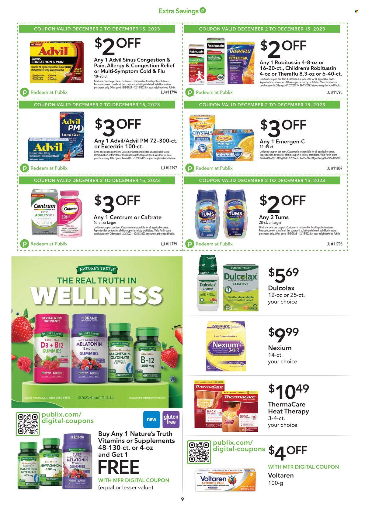 Publix ad - 12/02/2023 - 12/15/2023. Page 9