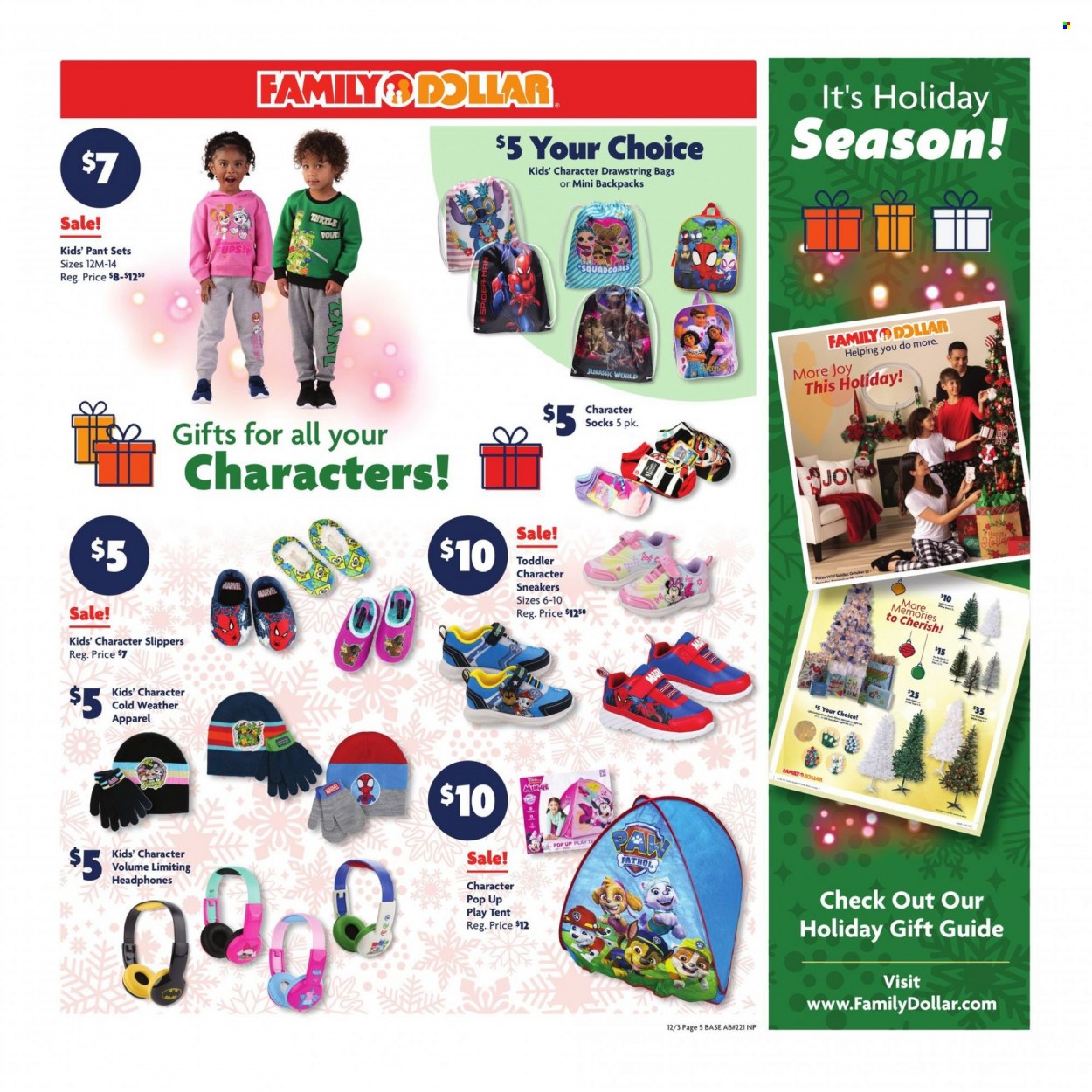 Family Dollar ad - 12/03/2023 - 12/09/2023. Page 12