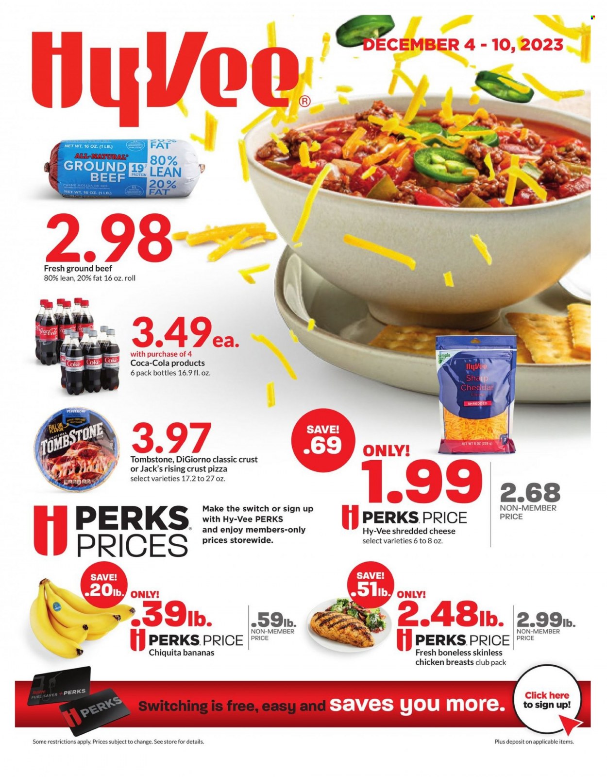 Hy-Vee ad - 12/04/2023 - 12/10/2023. Page 1