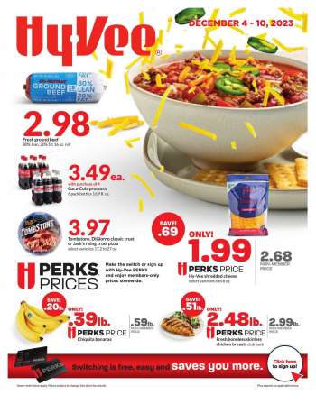 Hy-Vee Flyer - 12/04/2023 - 12/10/2023.