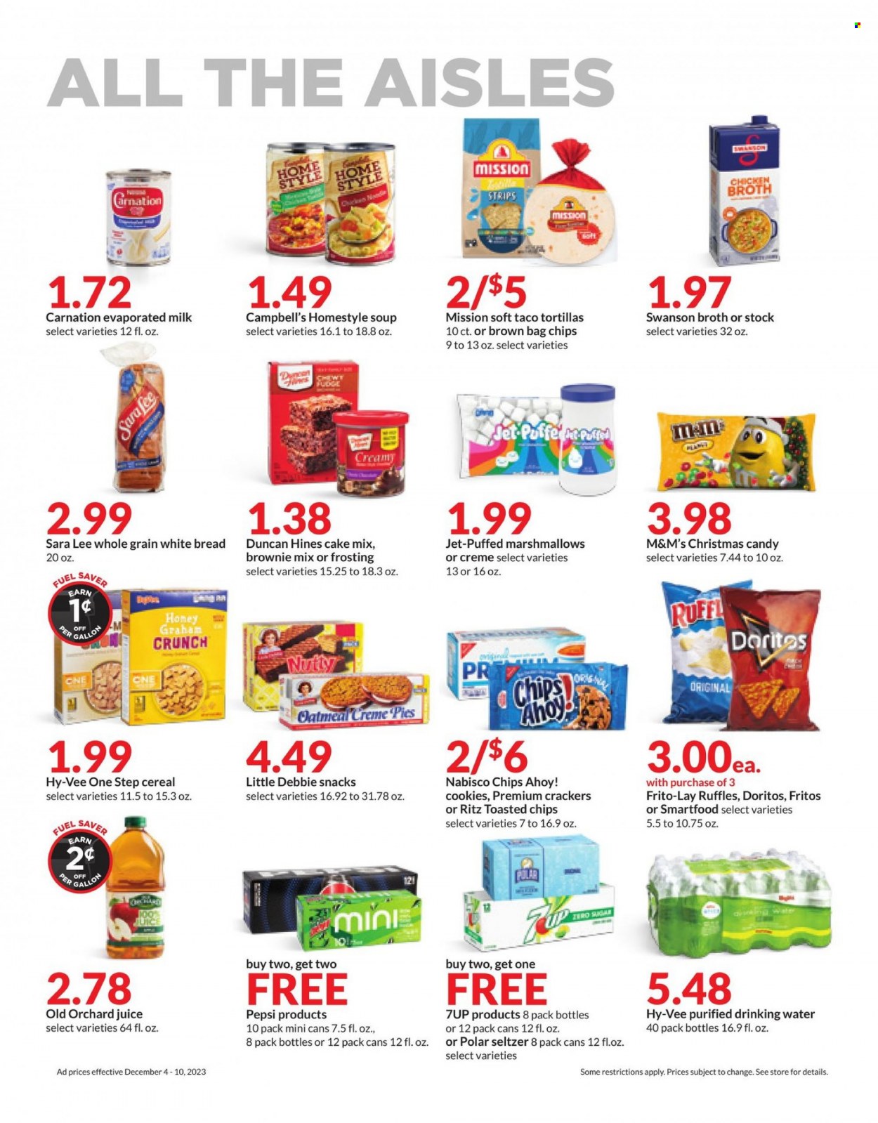 Hy-Vee ad - 12/04/2023 - 12/10/2023. Page 6