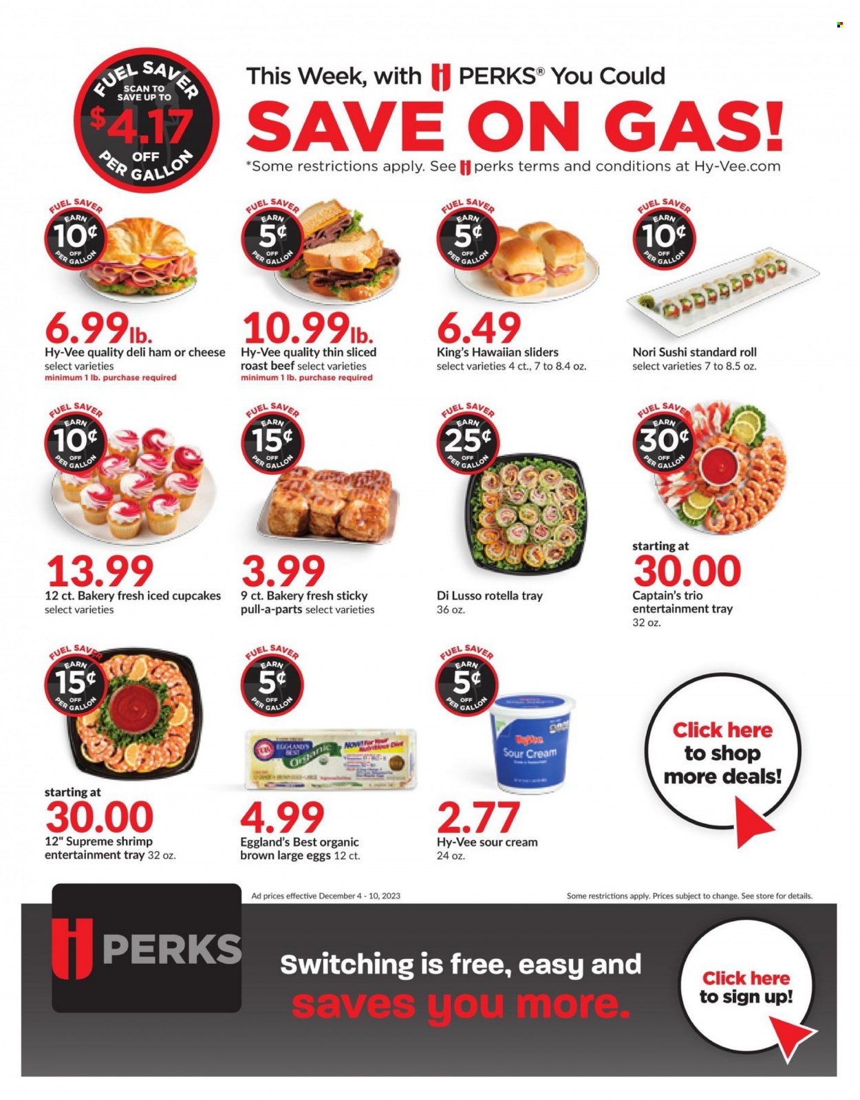 Hy-Vee ad - 12/04/2023 - 12/10/2023. Page 11