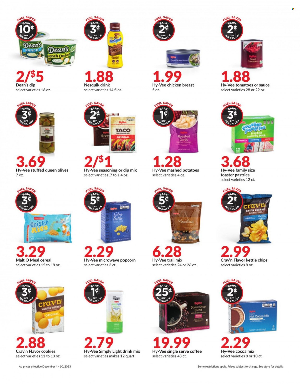 Hy-Vee ad - 12/04/2023 - 12/10/2023. Page 12