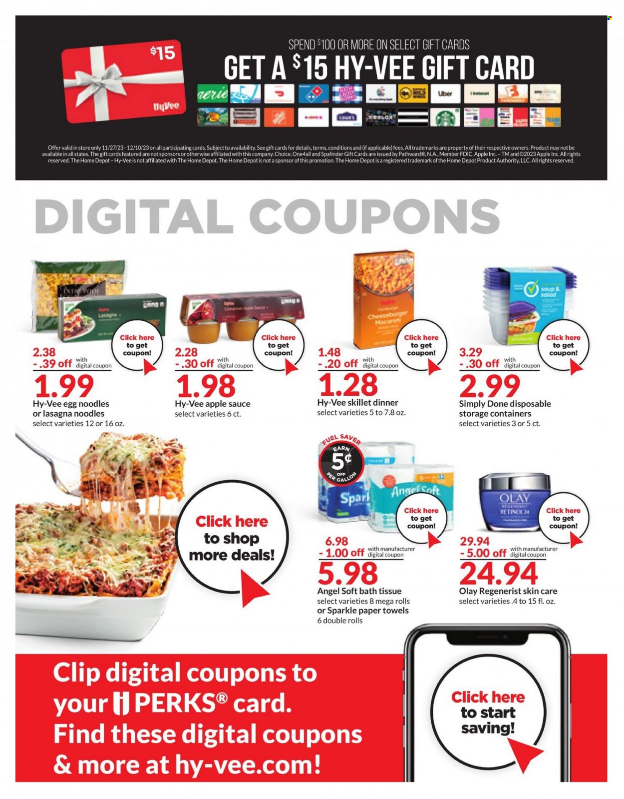 Hy-Vee ad - 12/04/2023 - 12/10/2023. Page 14