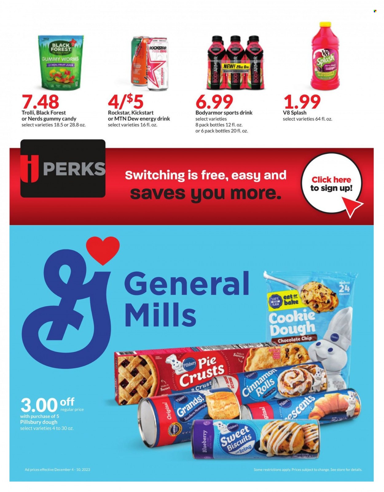 Hy-Vee ad - 12/04/2023 - 12/10/2023. Page 19