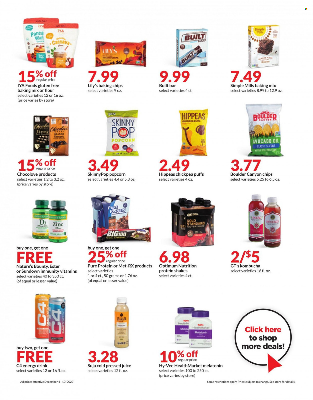 Hy-Vee ad - 12/04/2023 - 12/10/2023. Page 22