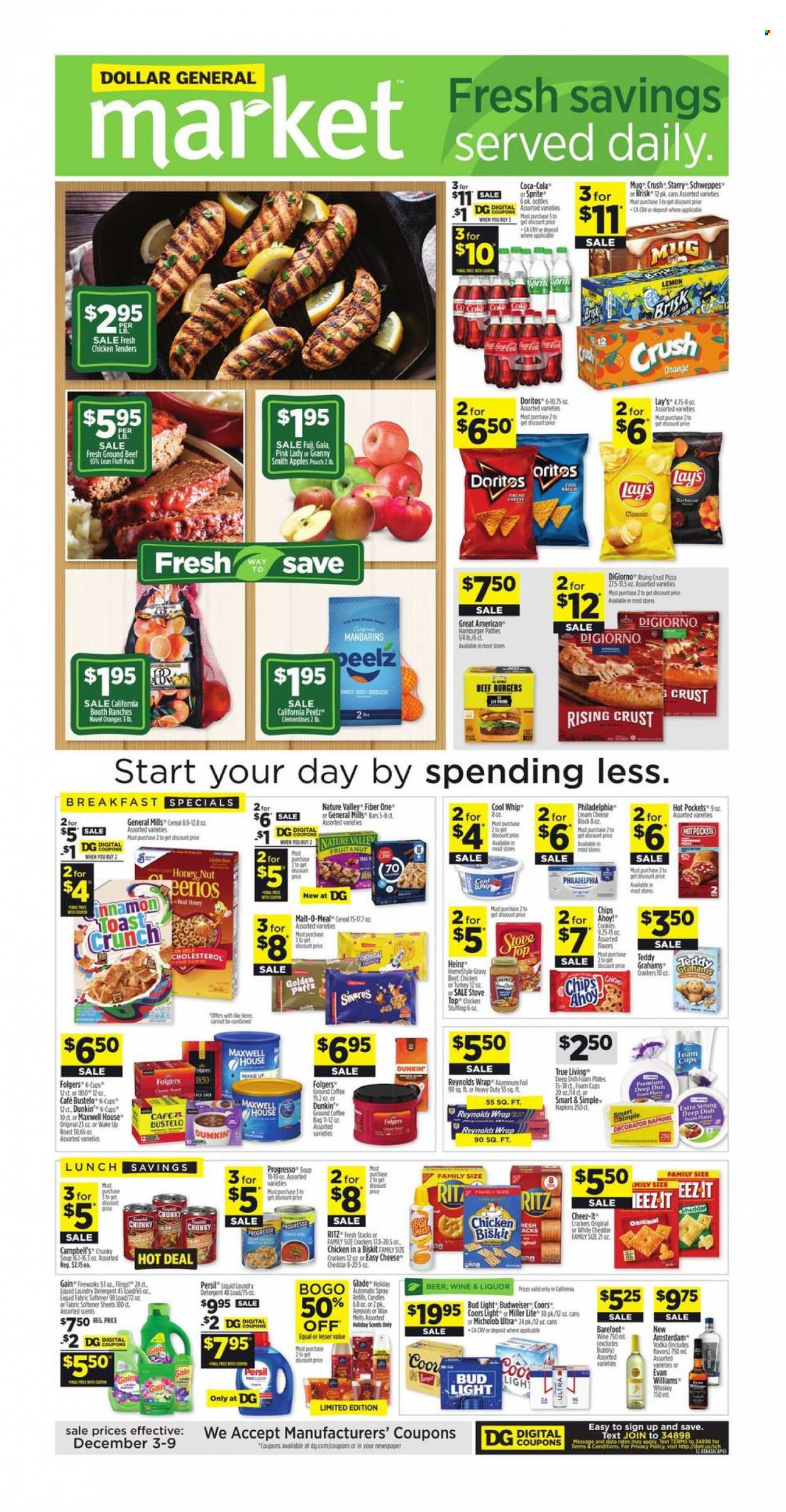 Dollar General ad - 12/03/2023 - 12/09/2023. Page 1
