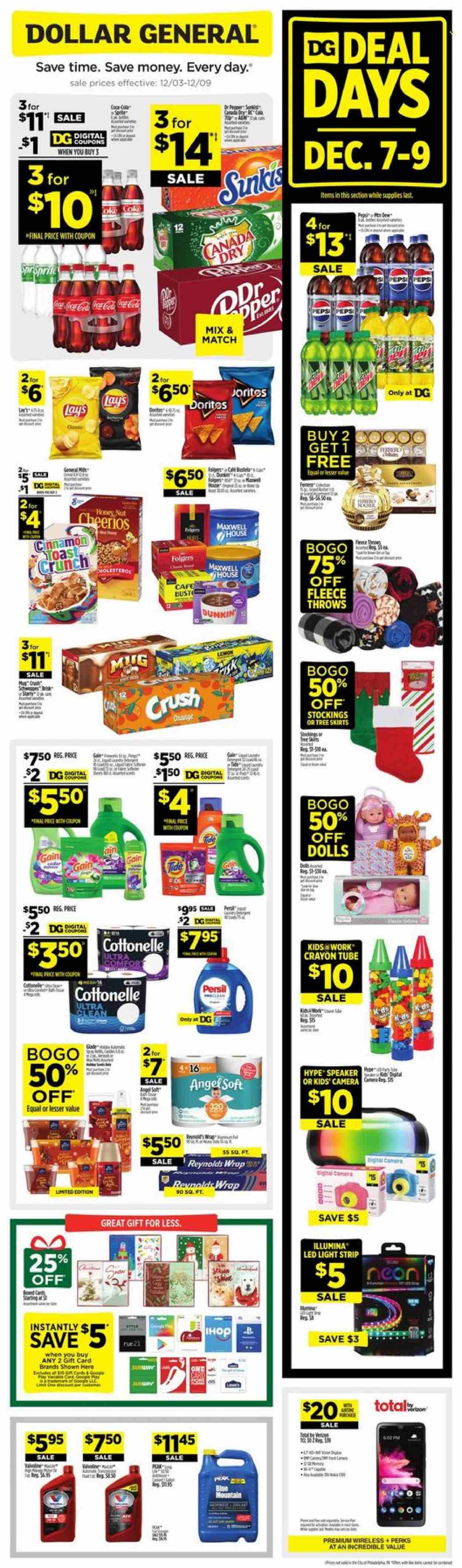 Dollar General ad - 12/03/2023 - 12/09/2023. Page 1