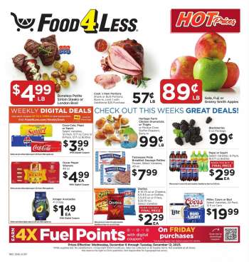 Food 4 Less Flyer - 12/06/2023 - 12/12/2023.