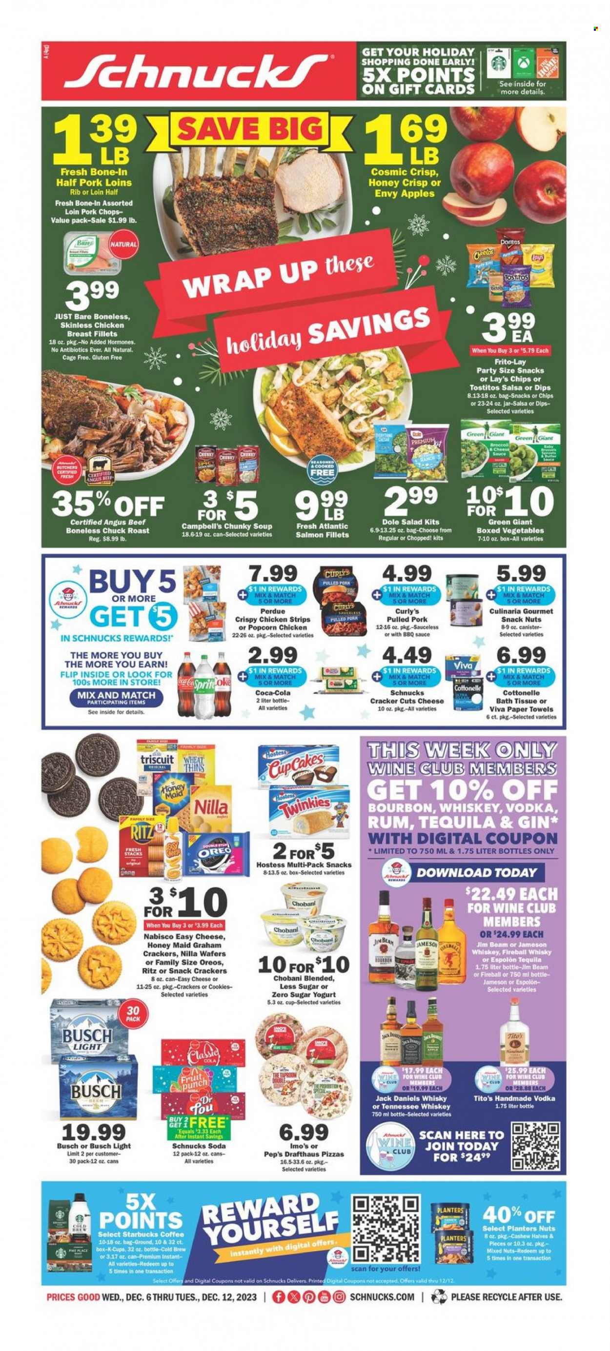 Schnucks ad - 12/06/2023 - 12/12/2023. Page 1