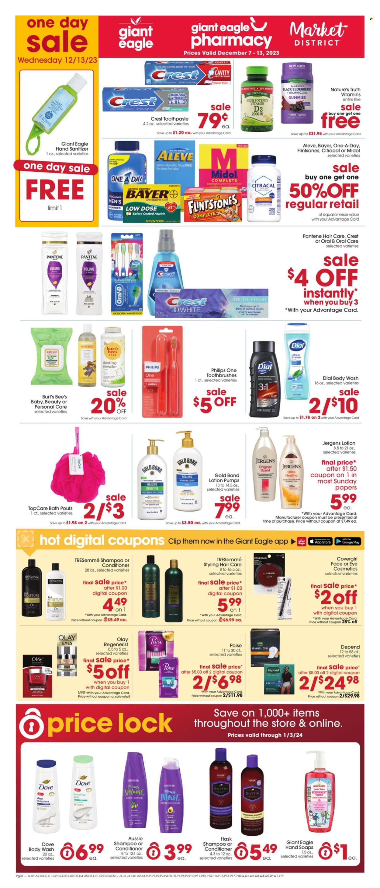 Giant Eagle ad - 12/07/2023 - 12/13/2023. Page 12