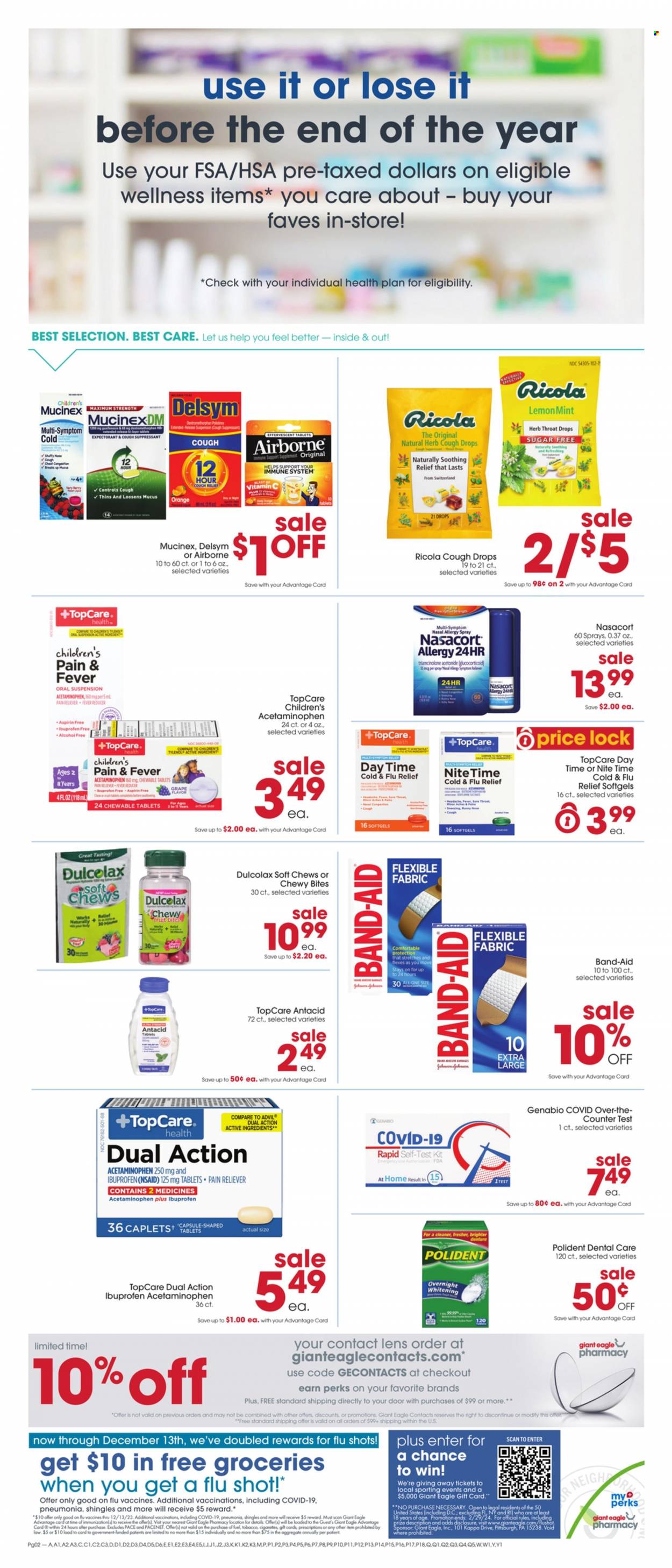 Giant Eagle ad - 12/07/2023 - 12/13/2023. Page 13