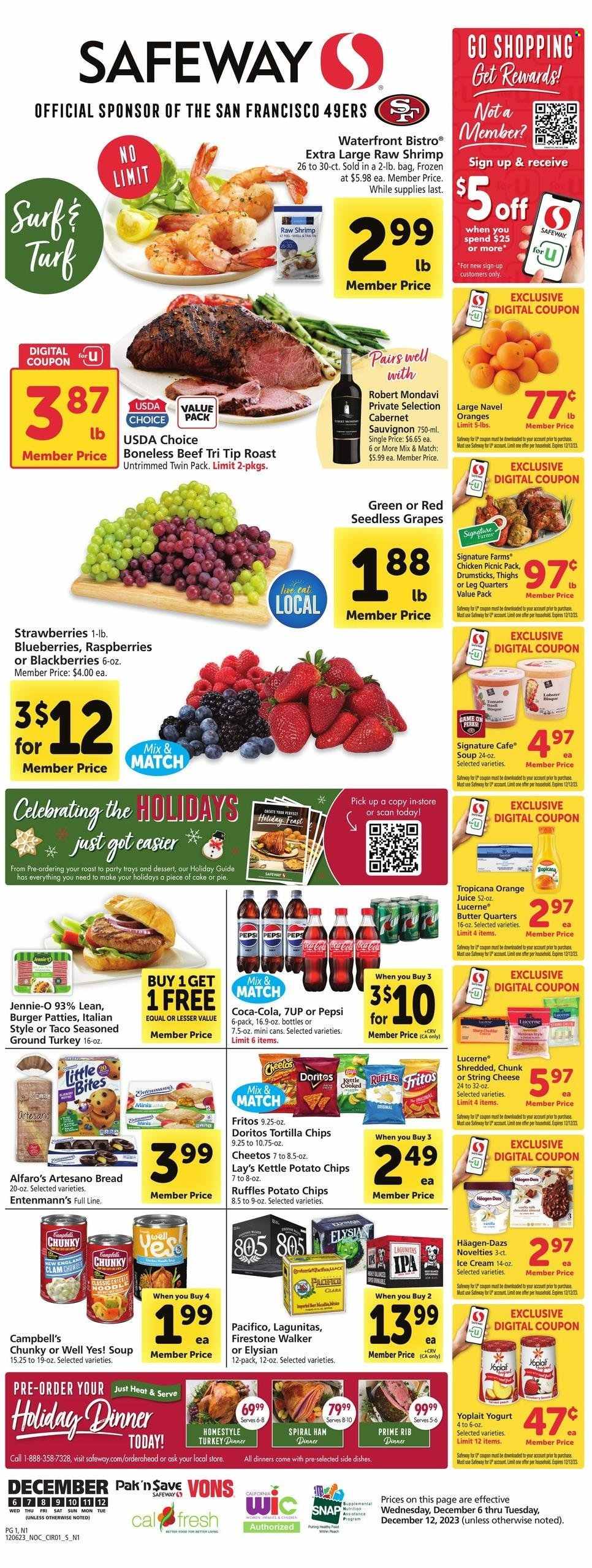 Safeway ad - 12/06/2023 - 12/12/2023. Page 1