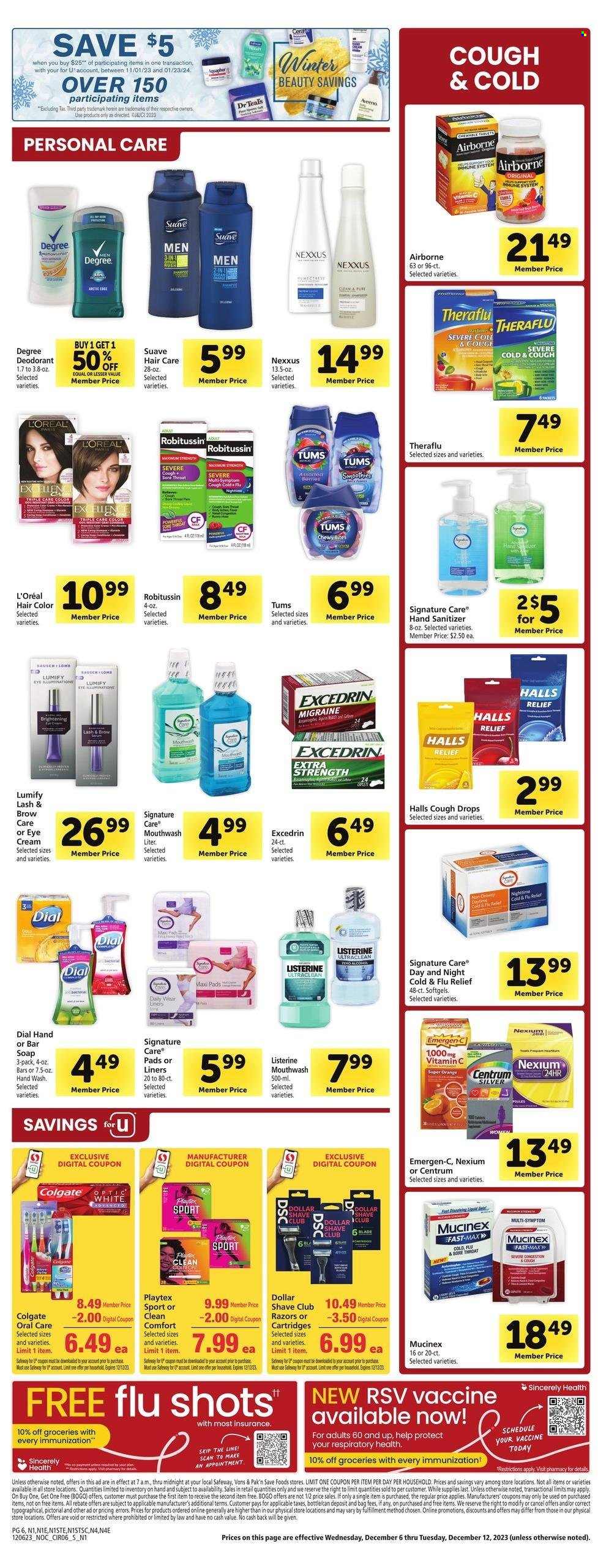 Safeway ad - 12/06/2023 - 12/12/2023. Page 6