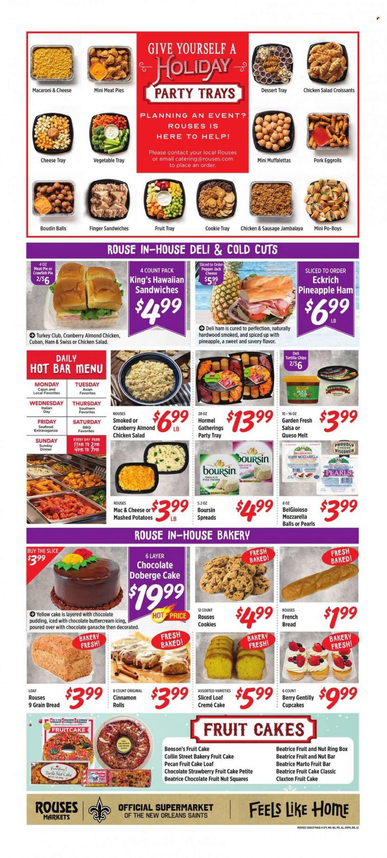 Rouses Markets ad - 12/06/2023 - 12/13/2023. Page 4