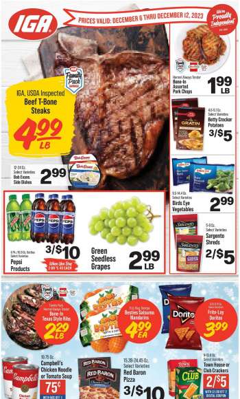 IGA Flyer - 12/06/2023 - 12/12/2023.