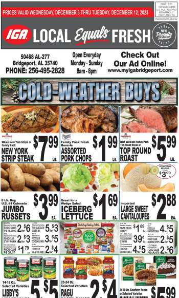 IGA Flyer - 12/06/2023 - 12/12/2023.