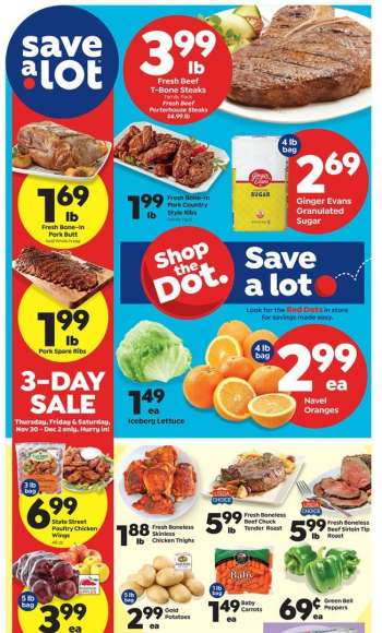 Save a Lot Flyer - 11/30/2023 - 12/06/2023.