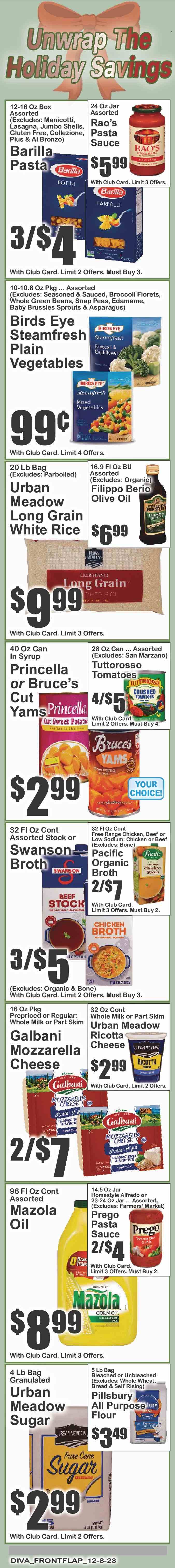 Key Food ad - 12/08/2023 - 12/14/2023. Page 9