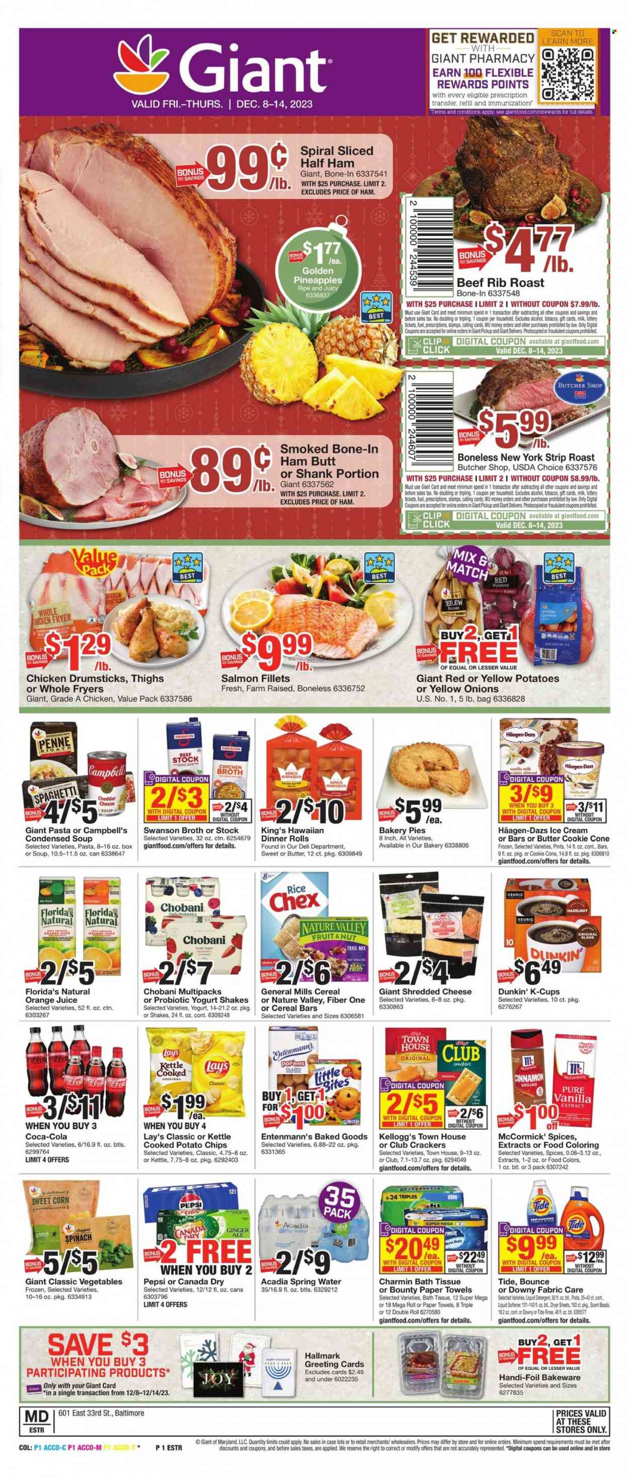 Giant Food ad - 12/08/2023 - 12/14/2023. Page 1