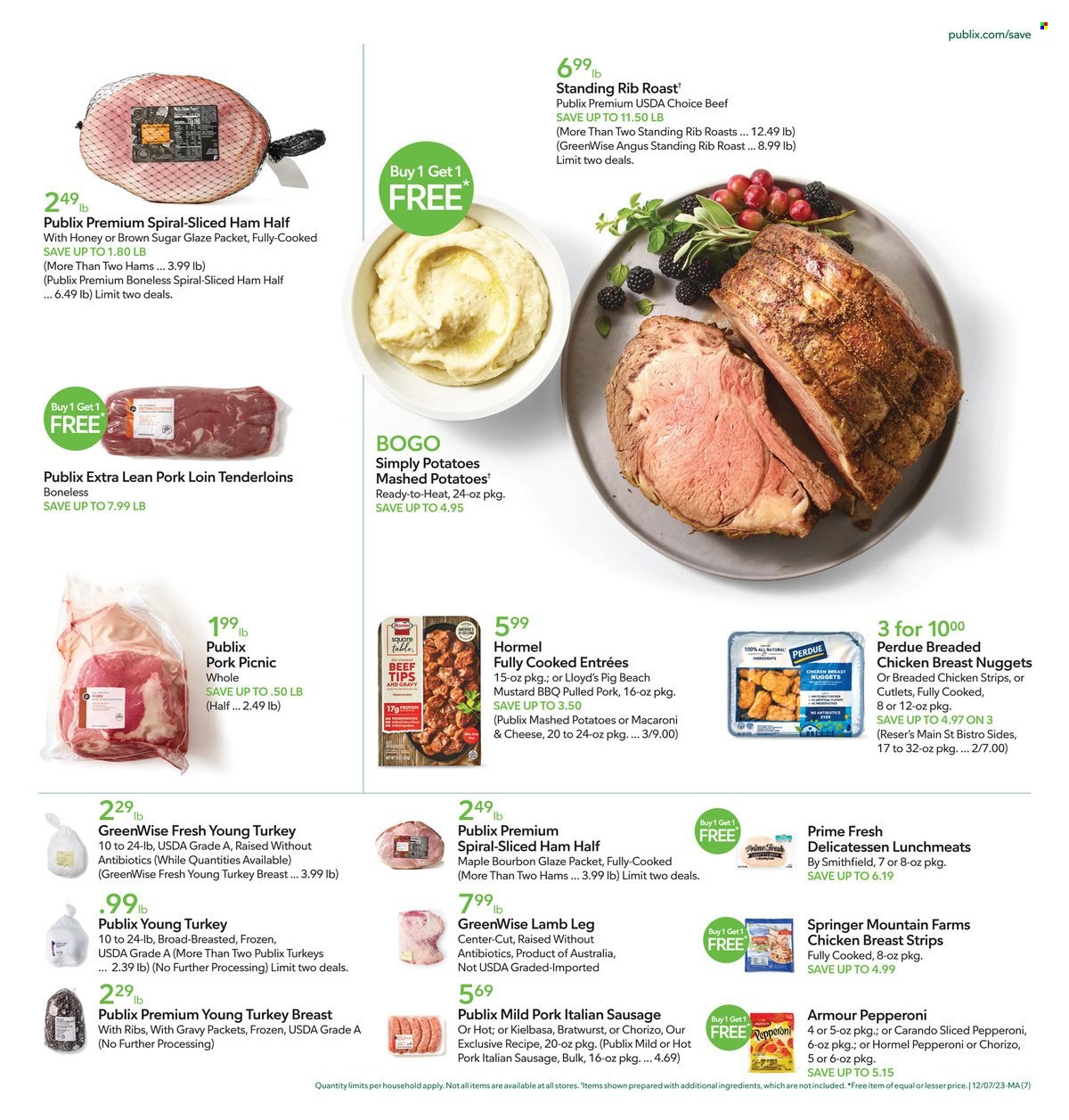 Publix ad - 12/07/2023 - 12/13/2023. Page 7