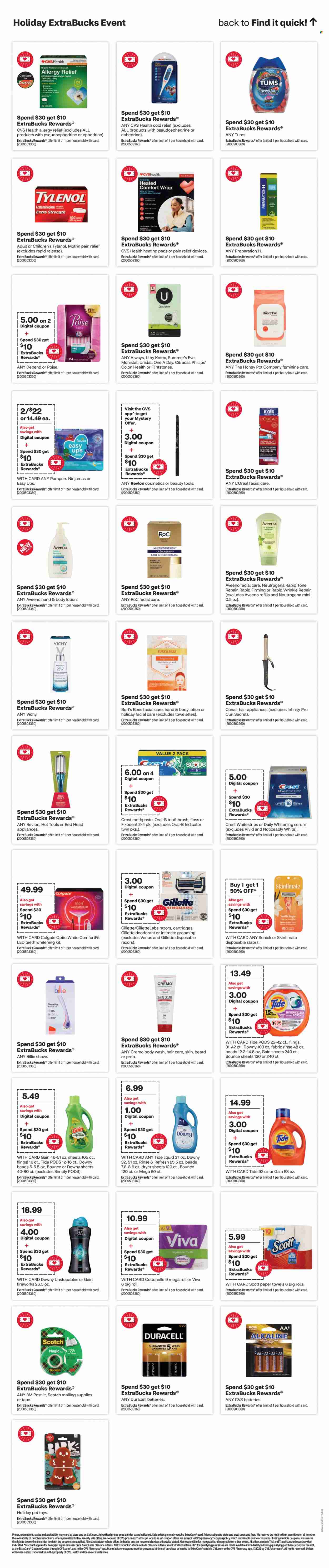 CVS Pharmacy ad - 12/10/2023 - 12/16/2023. Page 21