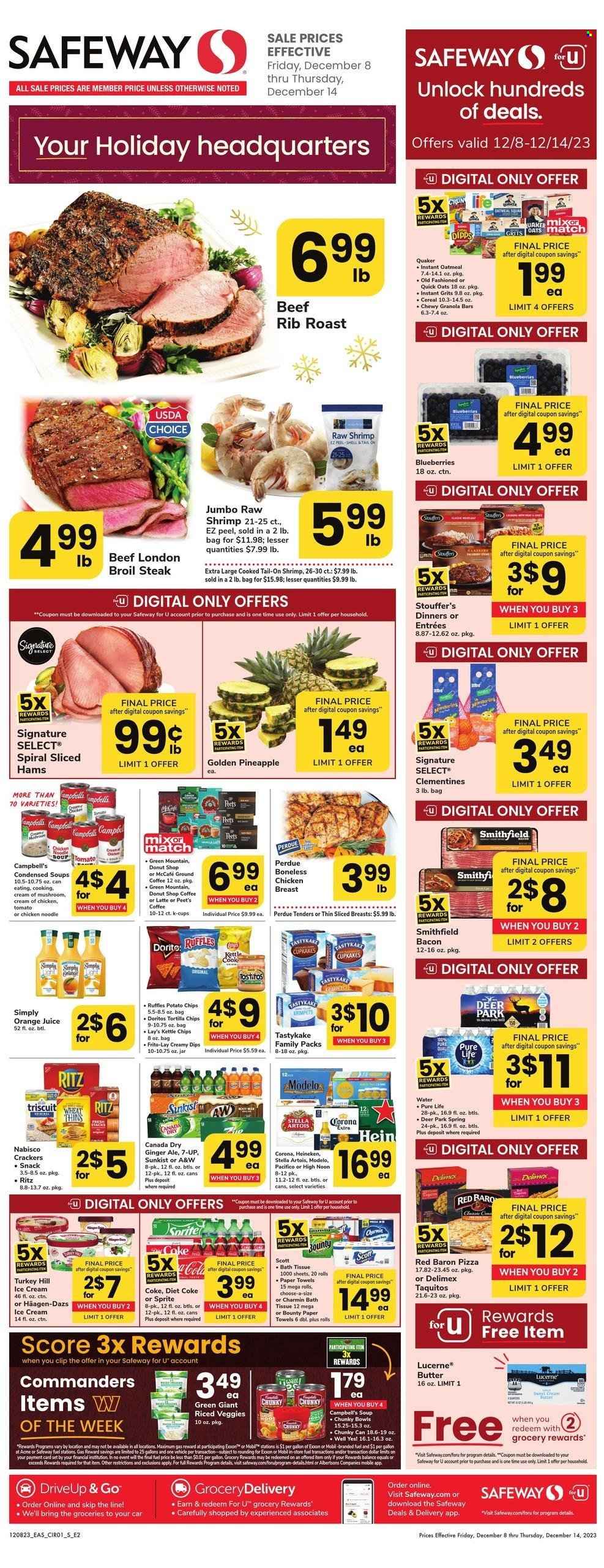 Safeway ad - 12/08/2023 - 12/14/2023. Page 1