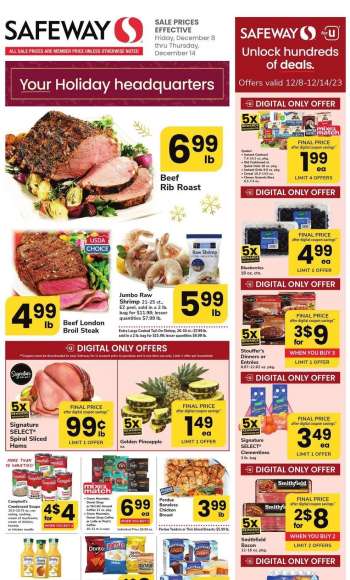 Safeway Flyer - 12/08/2023 - 12/14/2023.