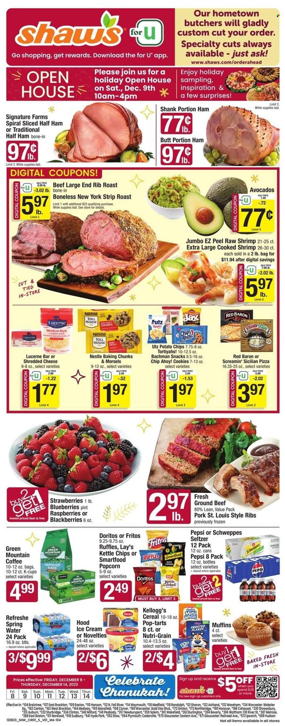 Shaw’s ad - 12/08/2023 - 12/14/2023. Page 1