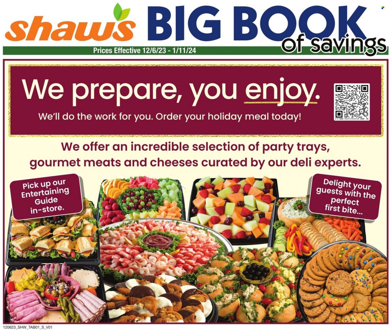 Shaw’s ad - 12/06/2023 - 01/11/2024. Page 1