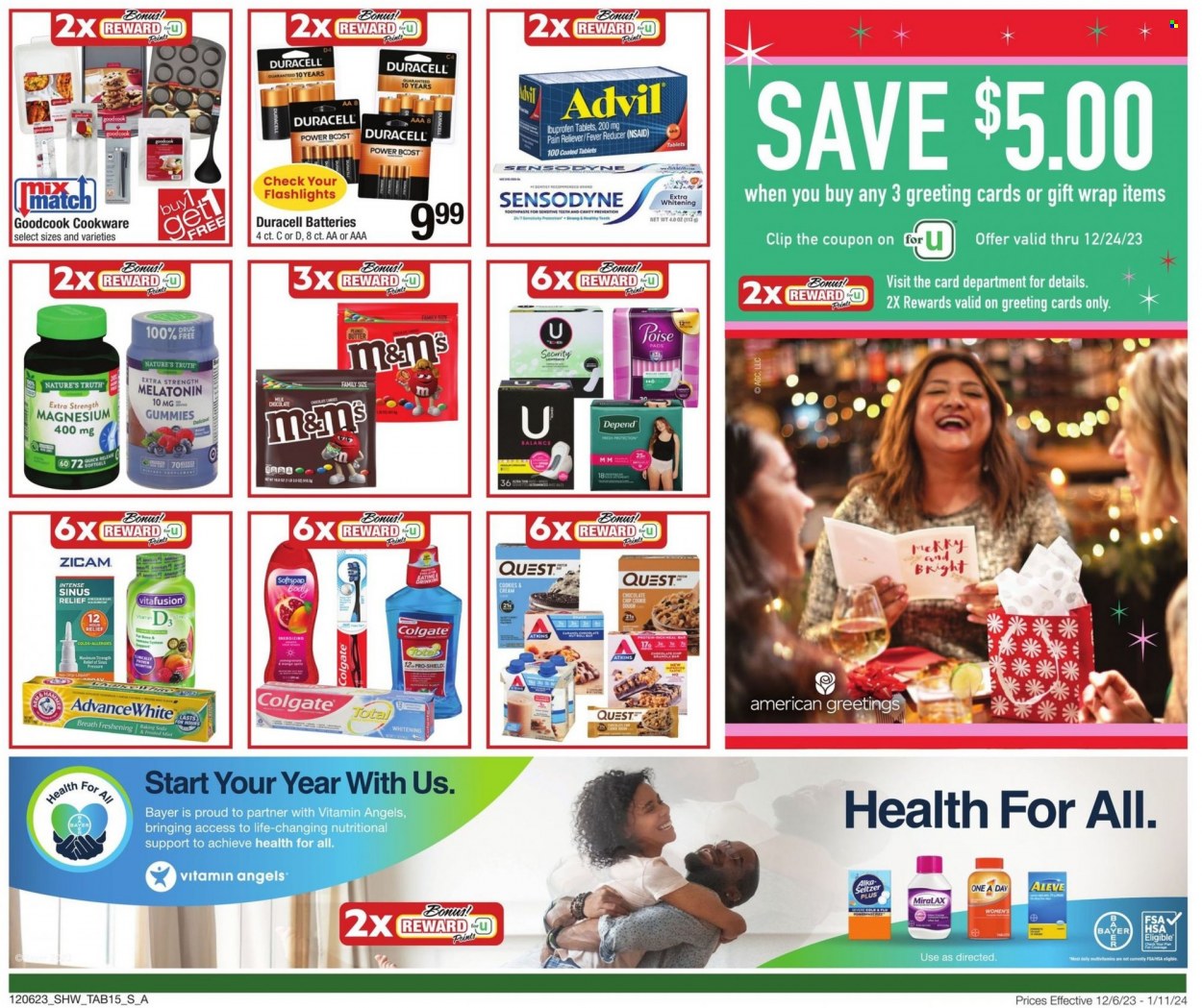 Shaw’s ad - 12/06/2023 - 01/11/2024. Page 15