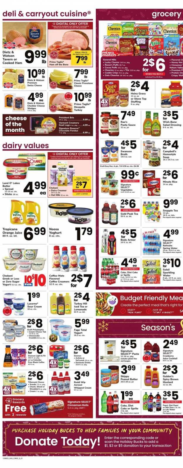 Safeway ad - 12/08/2023 - 12/14/2023. Page 2