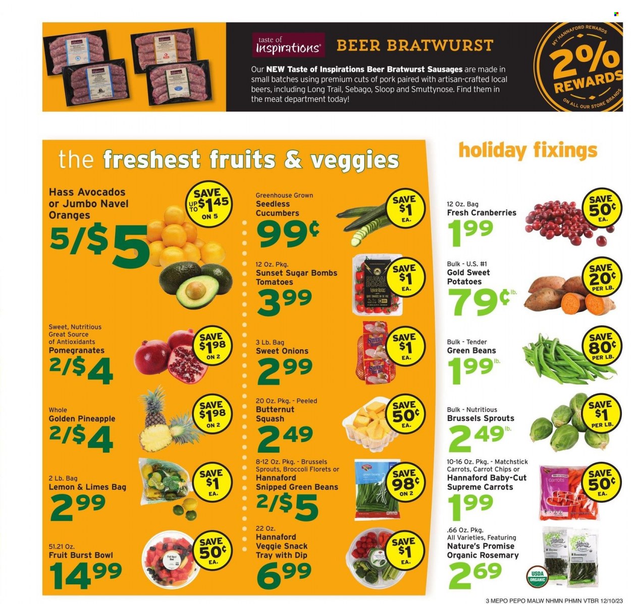 Hannaford ad - 12/10/2023 - 12/16/2023. Page 3