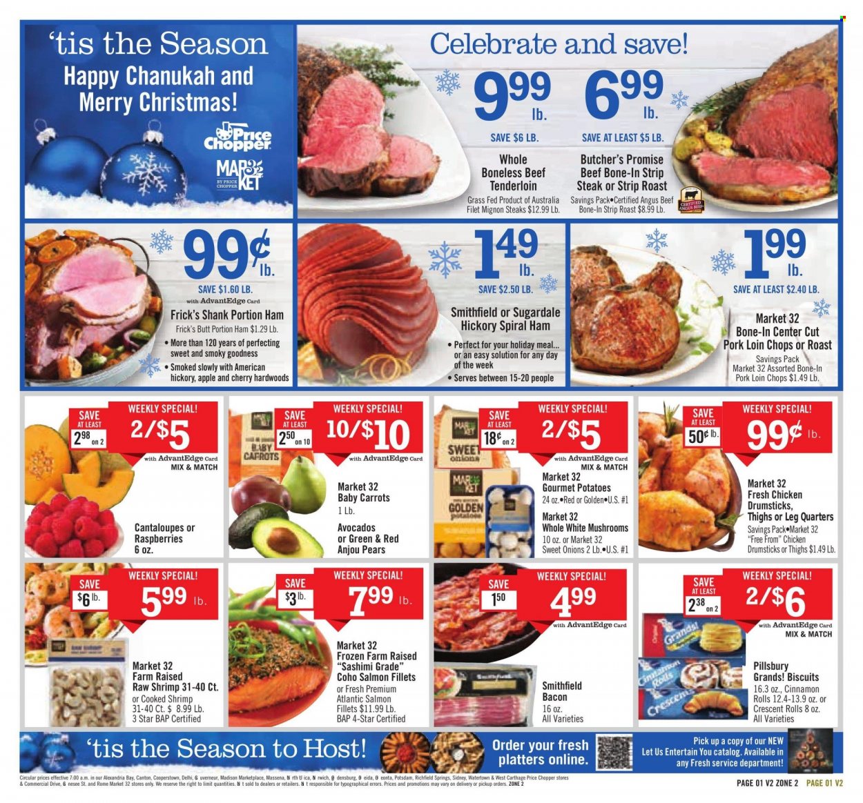 Price Chopper ad - 12/10/2023 - 12/16/2023. Page 1