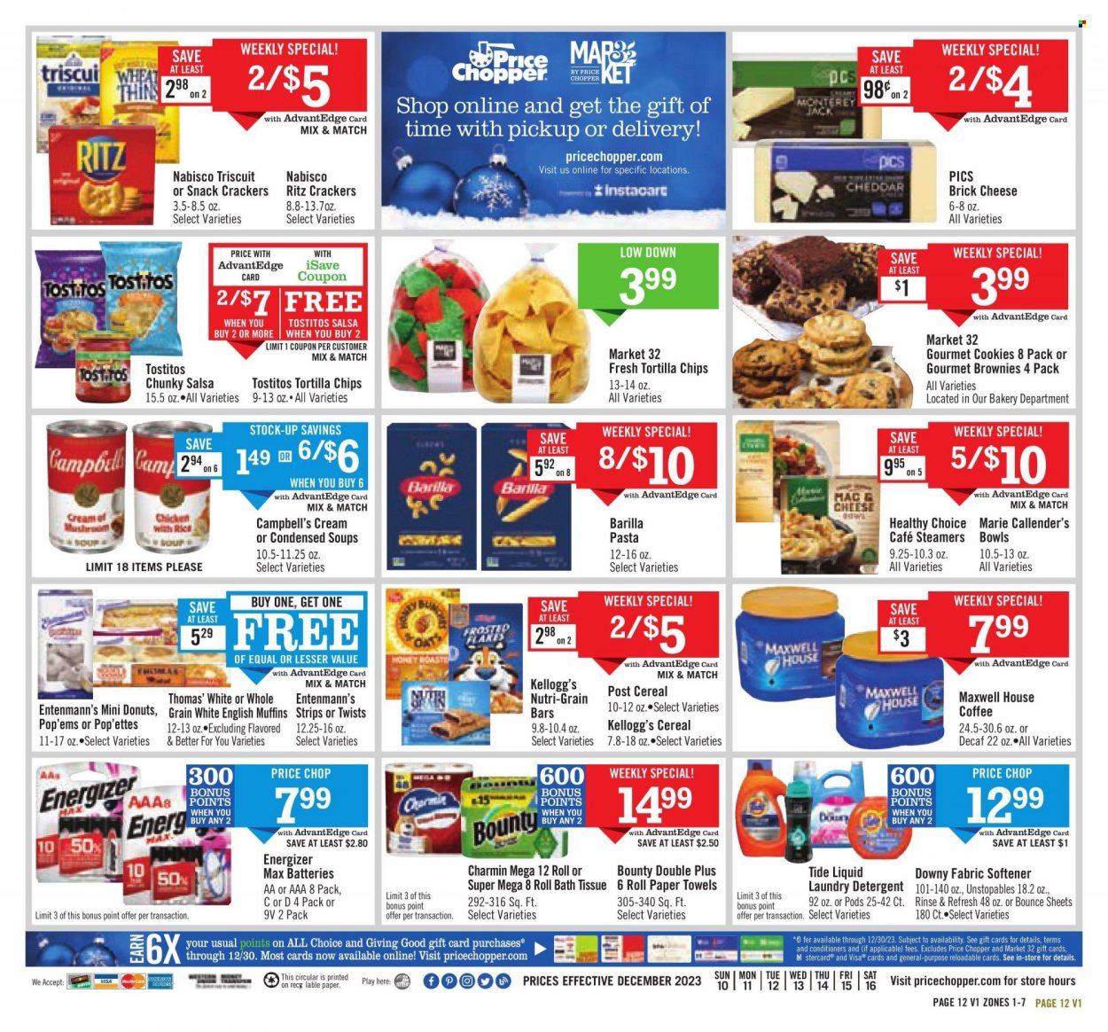 Price Chopper ad - 12/10/2023 - 12/16/2023. Page 12