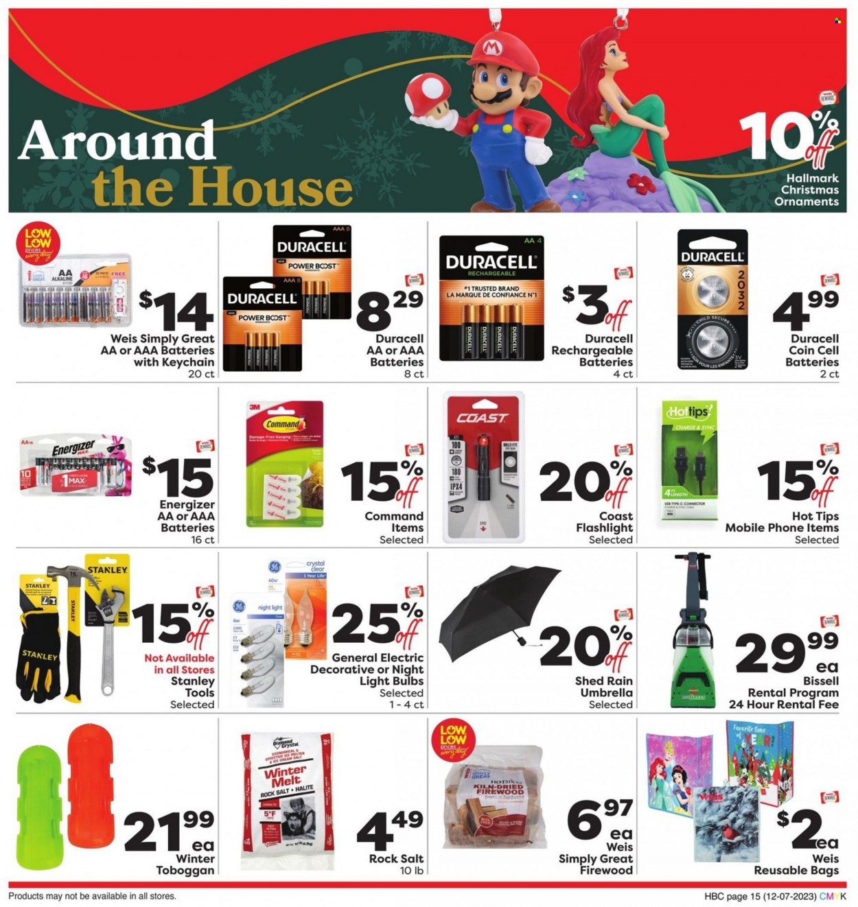 Weis ad - 12/07/2023 - 01/03/2024. Page 15