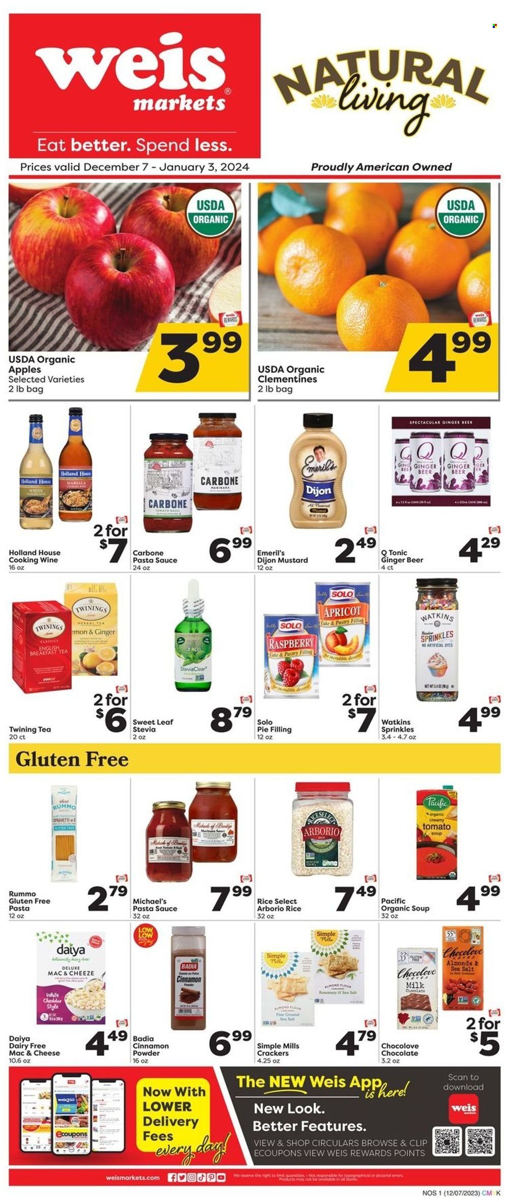 Weis ad - 12/07/2023 - 01/03/2024. Page 1