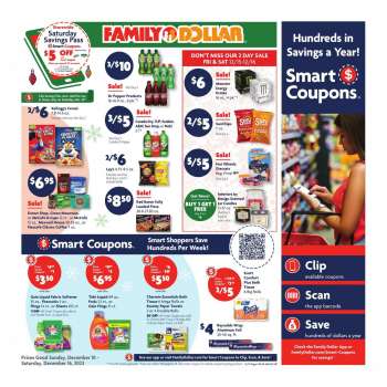 Family Dollar Flyer - 12/10/2023 - 12/16/2023.