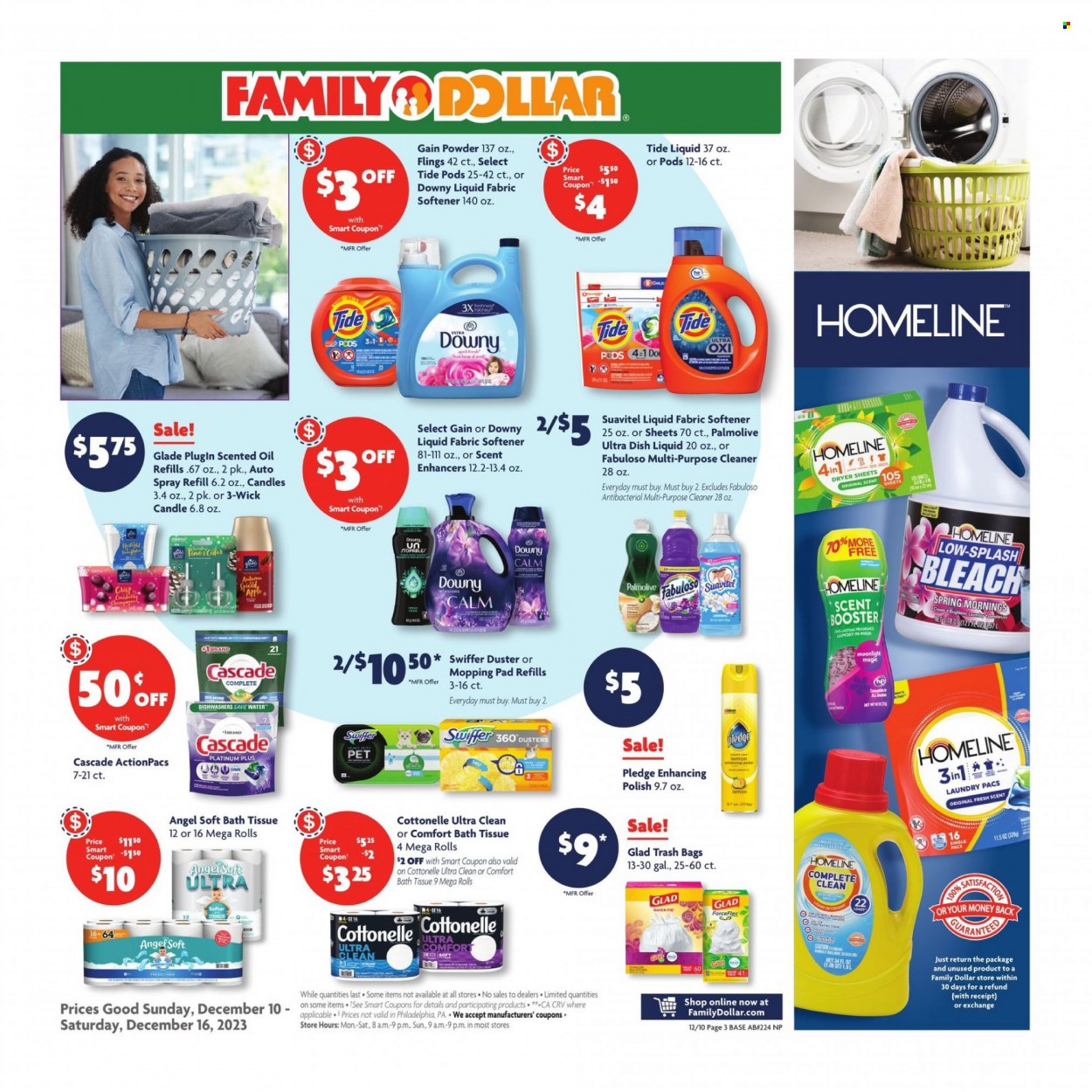 Family Dollar ad - 12/10/2023 - 12/16/2023. Page 3