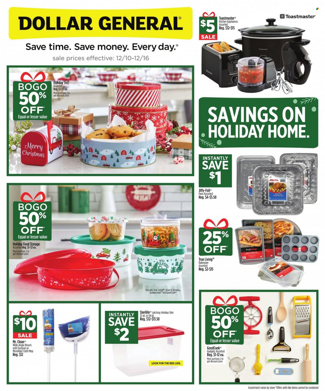Dollar General ad - 12/10/2023 - 12/16/2023. Page 1