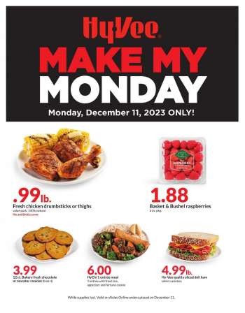 Hy-Vee Flyer - 12/11/2023 - 12/11/2023.