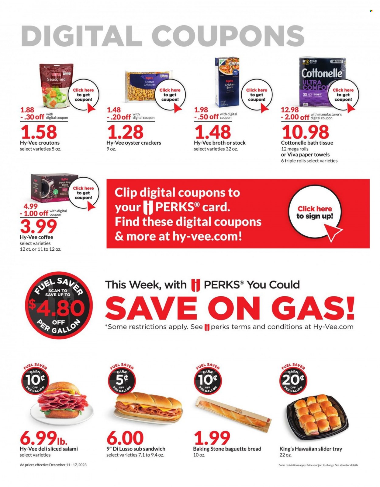 Hy-Vee ad - 12/11/2023 - 12/17/2023. Page 11