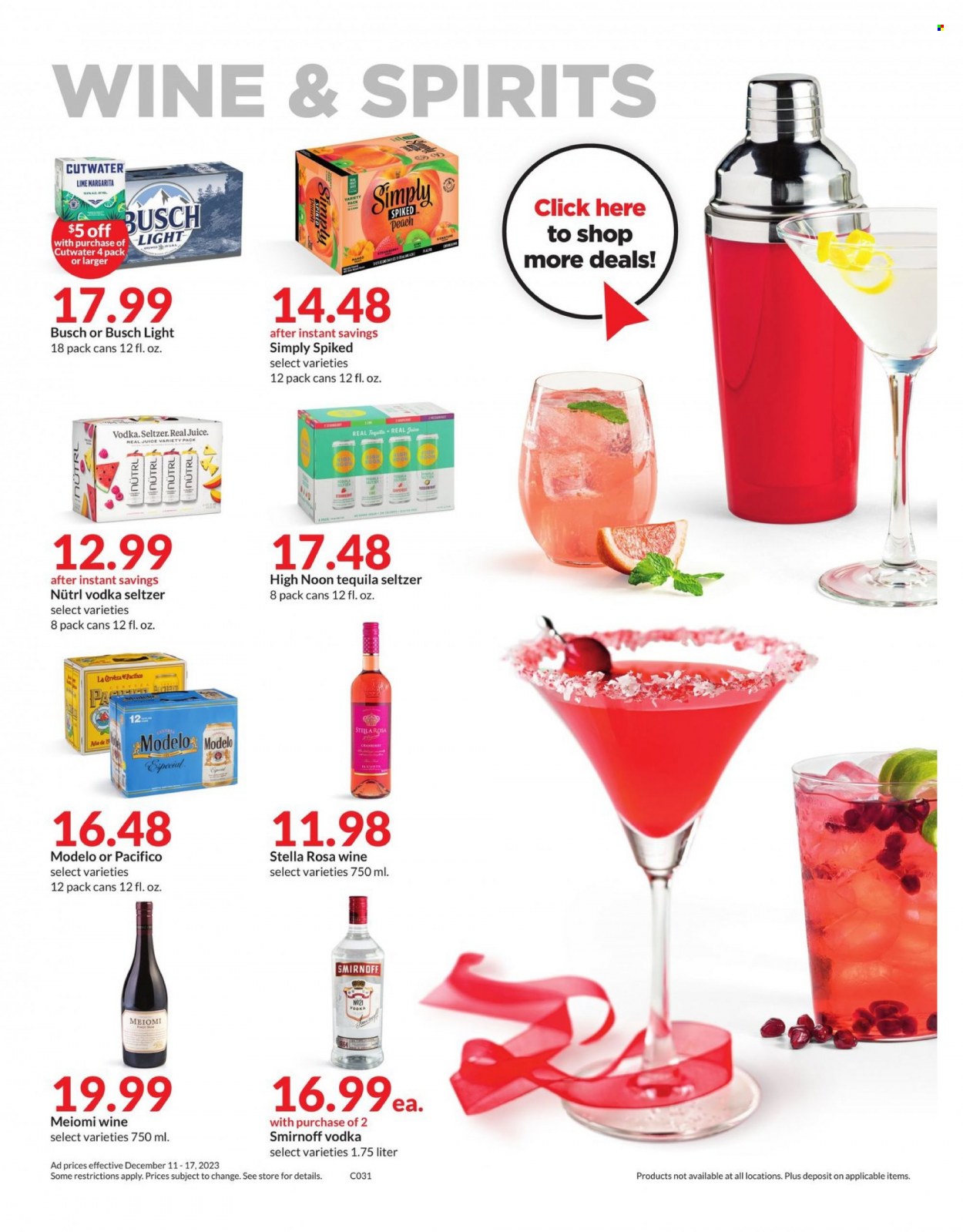 Hy-Vee ad - 12/11/2023 - 12/17/2023. Page 24