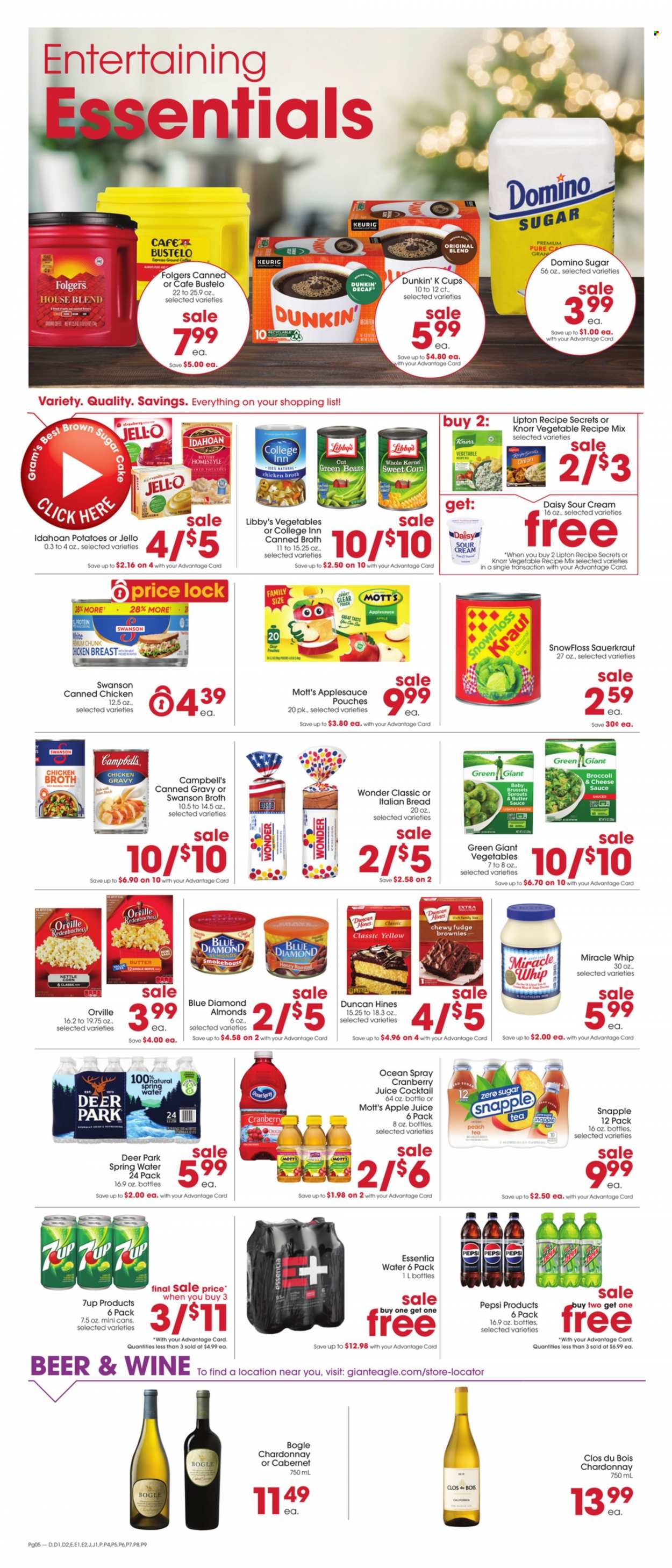 Giant Eagle ad - 12/14/2023 - 12/20/2023. Page 5